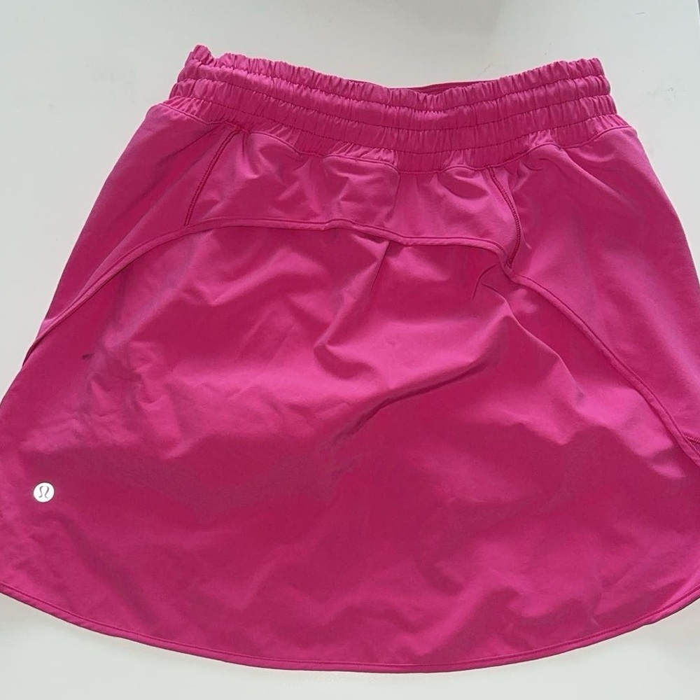 Sonic pink Lululemon tennis skirt long